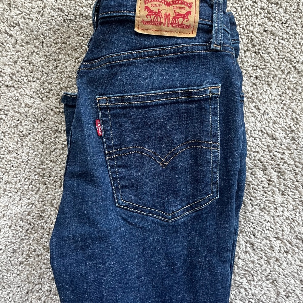 Levi's Women's Dark Blue Boot Cut Jeans